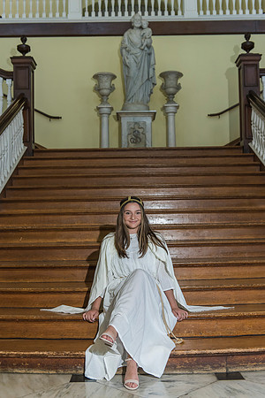 Madison's graduation portraits