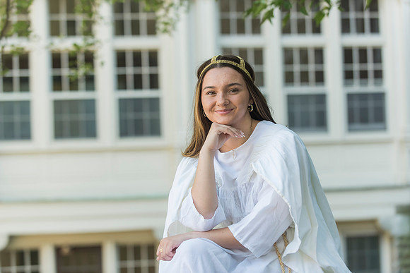 Madison's graduation portraits