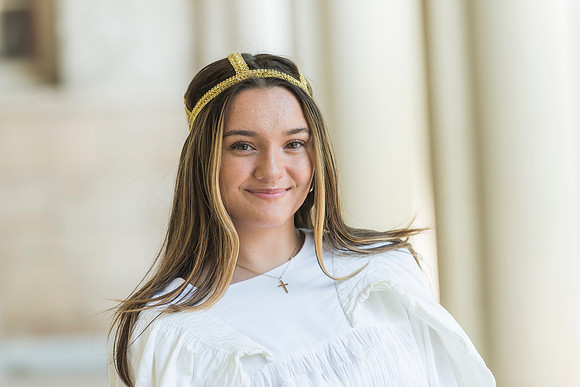 Madison's graduation portraits