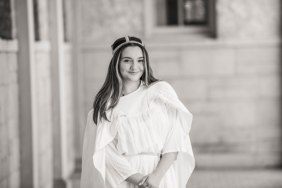 Madison's graduation portraits