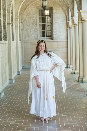 Madison's graduation portraits