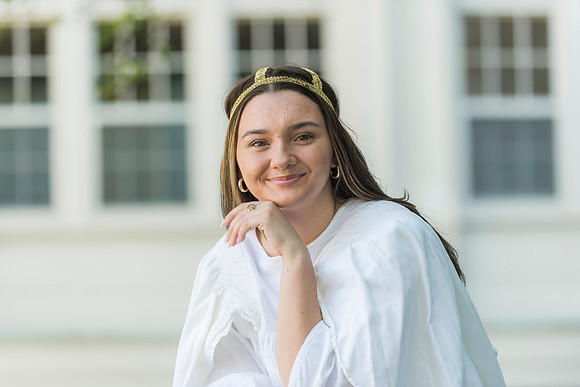 Madison's graduation portraits
