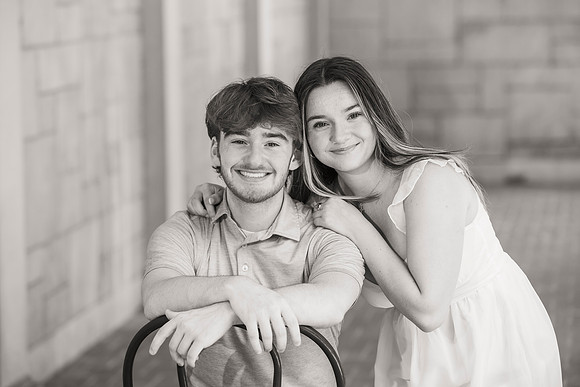 Madison's graduation portraits