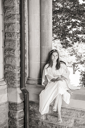 Madison's graduation portraits