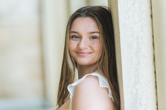 Madison's graduation portraits