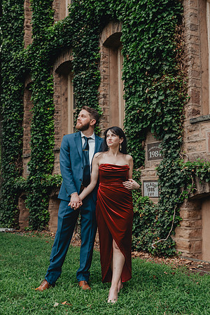 Princeton University engagement session