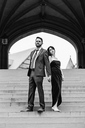 Princeton University engagement session