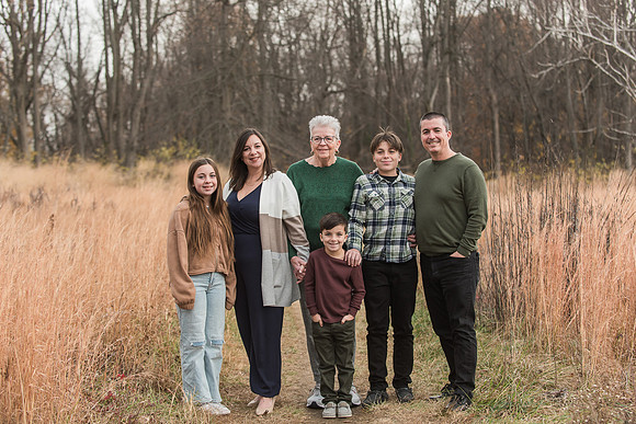 Slaven family 2024 Andorra meadows