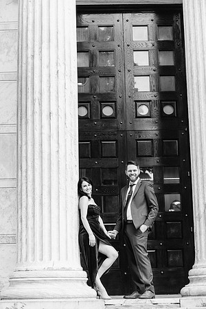 Princeton University engagement session