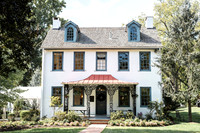 front house and families