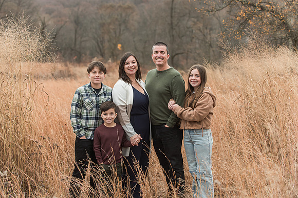 Slaven family 2024 Andorra meadows
