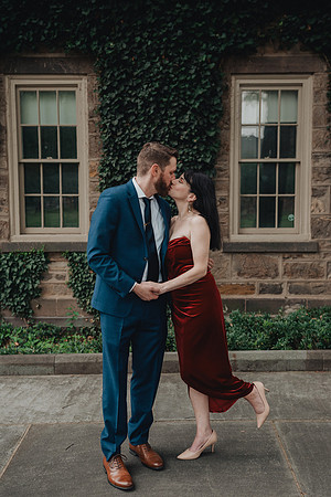 Princeton University engagement session