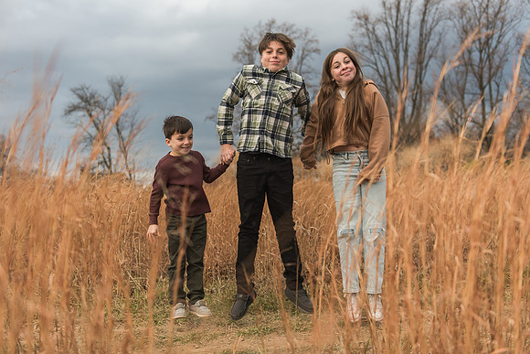 Slaven family 2024 Andorra meadows
