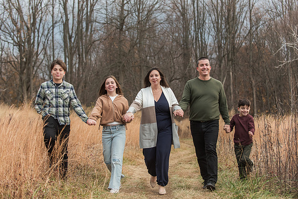 Slaven family 2024 Andorra meadows