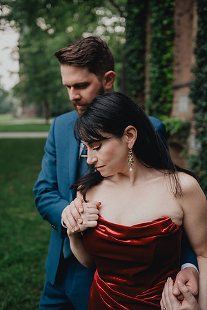 Princeton University engagement session