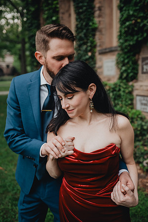 Princeton University engagement session