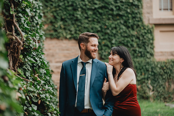 Princeton University engagement session