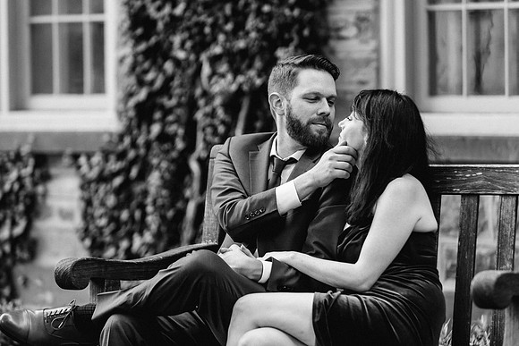 Princeton University engagement session
