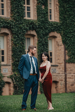 Princeton University engagement session