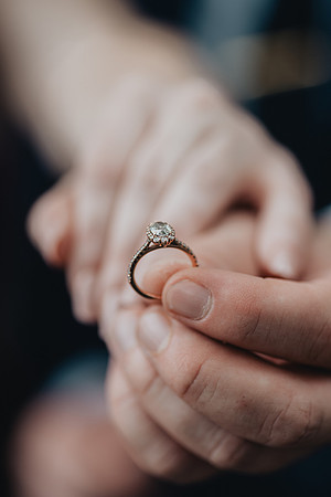 Princeton University engagement session