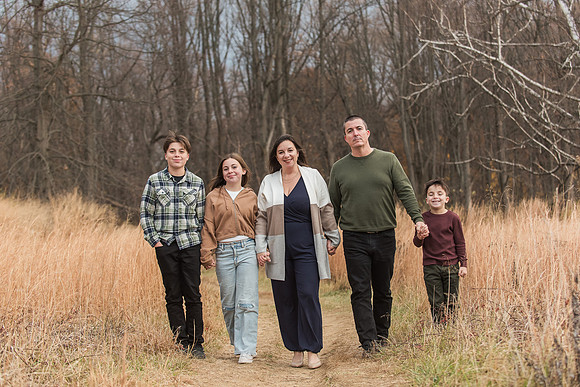 Slaven family 2024 Andorra meadows