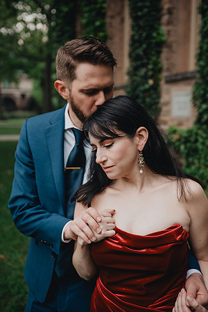 Princeton University engagement session