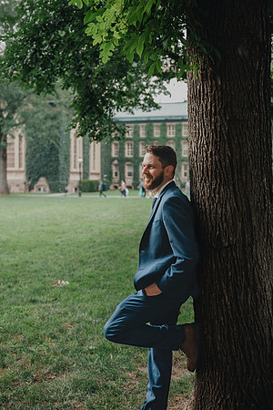 Princeton University engagement session
