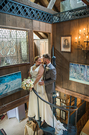 Stacey and Josh Spring Mill Cafe