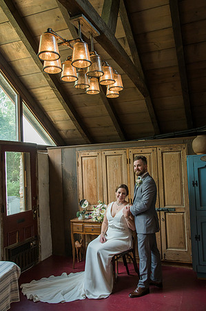 Stacey and Josh Spring Mill Cafe