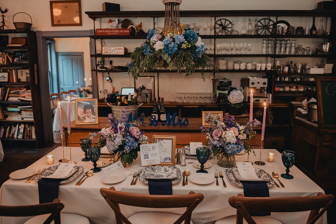 Spring Mill Cafe micro wedding
