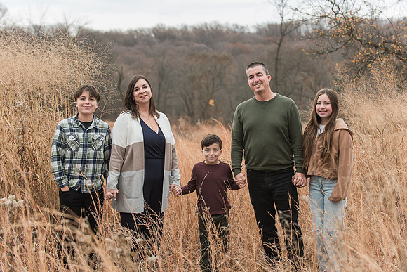 Slaven family 2024 Andorra meadows