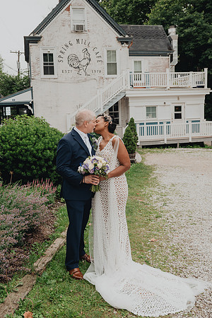 Colleen and Mark at Spring Mill Cafe