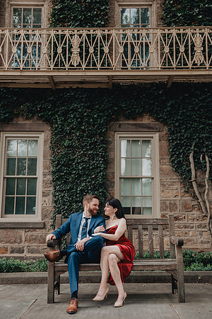 Princeton University engagement session