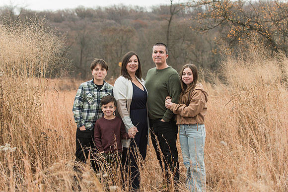 Slaven family 2024 Andorra meadows