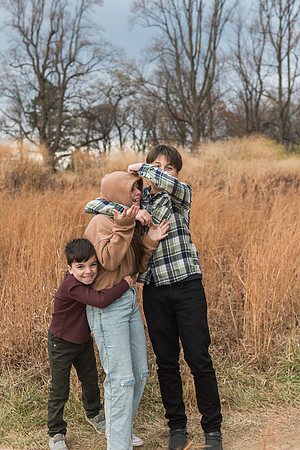 Slaven family 2024 Andorra meadows