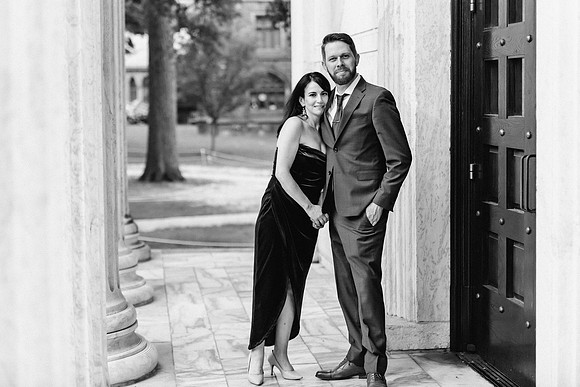 Princeton University engagement session