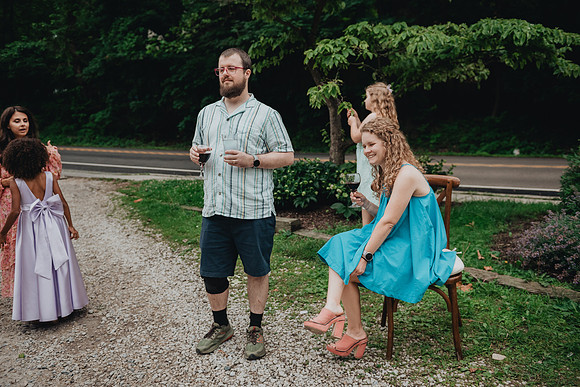 Colleen and Mark at Spring Mill Cafe