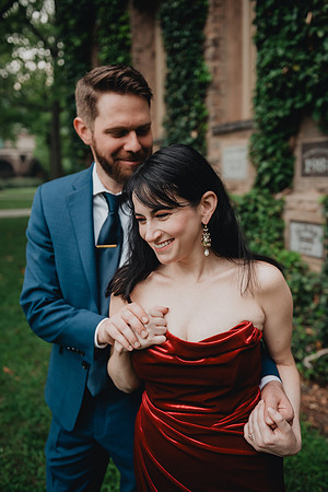 Princeton University engagement session