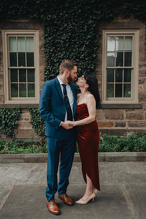 Princeton University engagement session