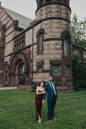Princeton University engagement session