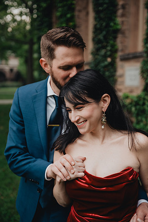 Princeton University engagement session