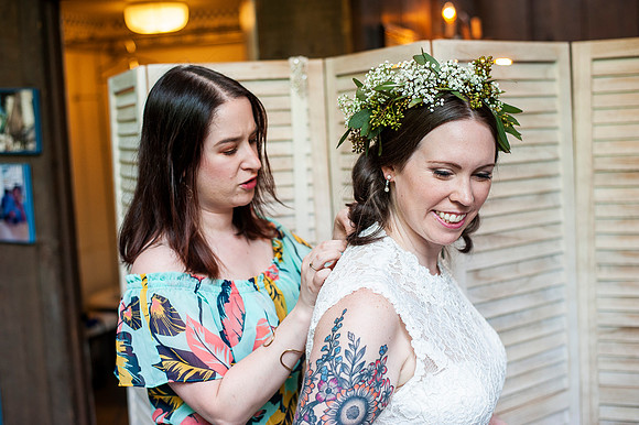 Aaron and Shauna's wedding