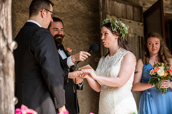 Aaron and Shauna's wedding
