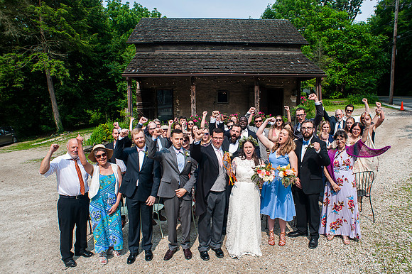 Aaron and Shauna's wedding