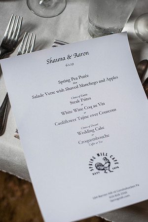 Aaron and Shauna's wedding