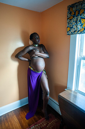 Melanie's maternity Asbury Park session