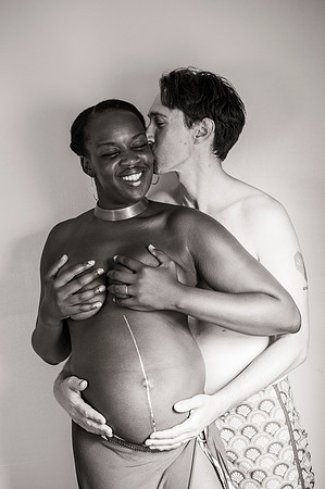 Melanie's maternity Asbury Park session