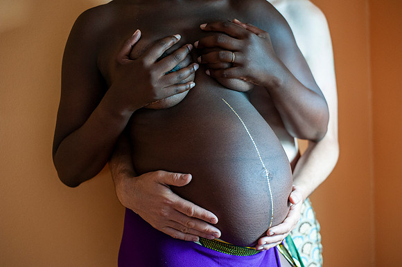 Melanie's maternity Asbury Park session