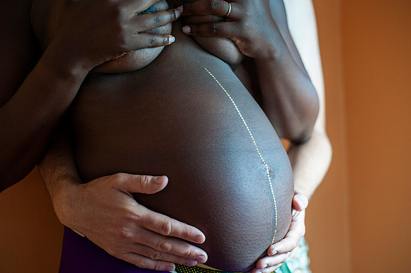 Melanie's maternity Asbury Park session