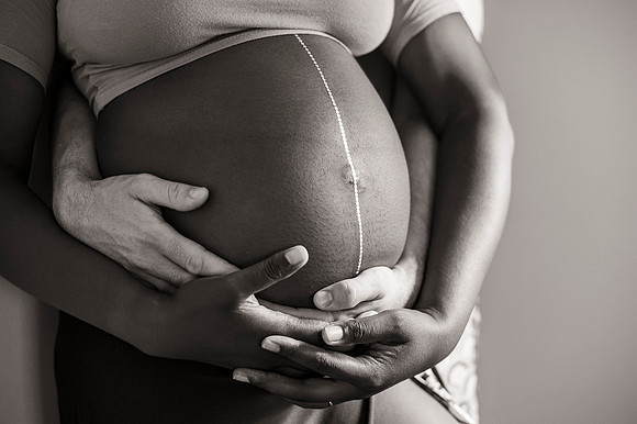 Melanie's maternity Asbury Park session